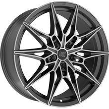 MSW 75 8.5x20 5x120 ET34 matt gunmetal polished