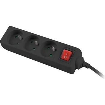 Lanberg 3 Plug 3 m Switch (PS1-03E-0300-BK)