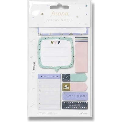 Filofax Lepiace bločky Multi Good Vibes náplň osobných/A5 diárov