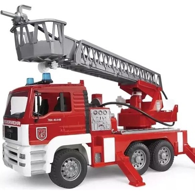 BRUDER Bruder: Пожарна кола MAN - с водна помпа, звукови и светлинни ефекти - 47 см (02771 B)