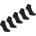 Slazenger Детски чорапи Slazenger 5 Pack Trainers Socks Childrens - Black