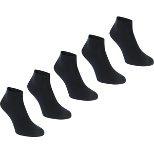 Slazenger Детски чорапи Slazenger 5 Pack Trainers Socks Childrens - Black