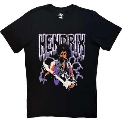 Jimi Hendrix Lightning Black M Риза (JHXTS43MB02)