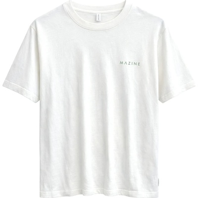 Mazine Мъжка тениска Mazine Day Off Back Print T-Shirt - Offwhite / Green (216-8613-0212)