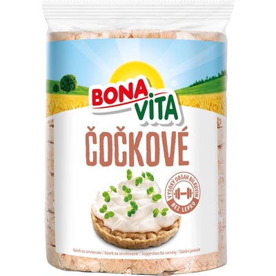 Bonavita Celozrnné šošovicové chlebíčky s morskou soľou 90 g