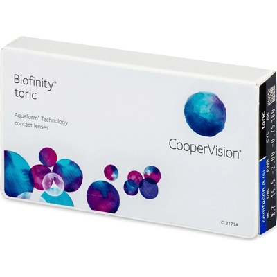 Cooper Vision Biofinity Toric 6 čoček – Zboží Dáma