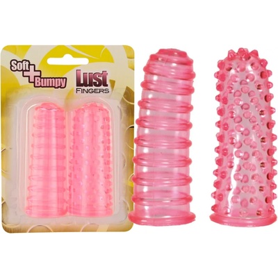Ръкави за пръсти, невероятна стимулация - Lust Fingers Pink (SEVCR00800)