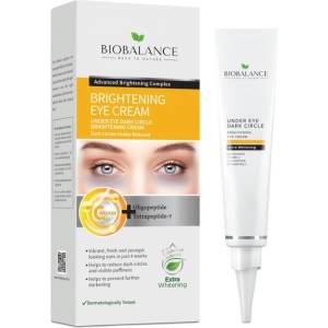 BIOBALANCE Изсветляващ околоочен крем, 15 ml - baby
