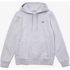 Lacoste Суичър Lacoste Mens Basic Over-the-head Hoodie - Light Grey CCA