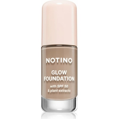 Notino Foundation Glow foundation with & plant extracts make-up SPF50 03 light medium cool 30 ml