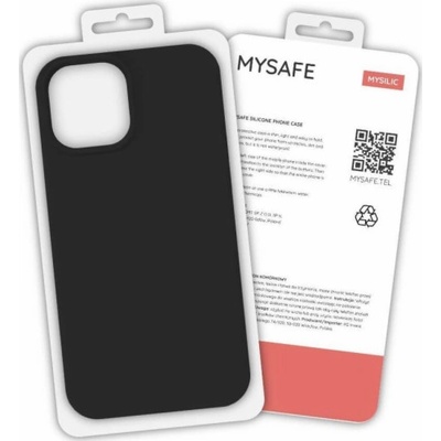 Pouzdro Mysafe Silicone Case iPhone 11 Pro Max černé