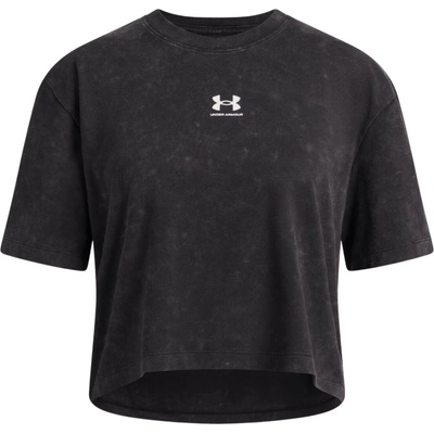 Under Armour UA G Rival Wash SS čierna