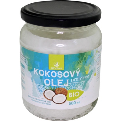 Allnature panenský kokosový olej 500 ml