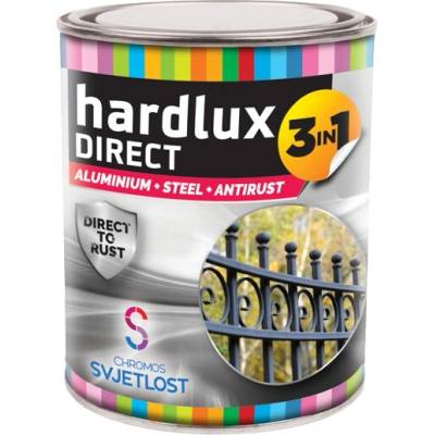 Hardlux Direct 3v1 Antikorózna farba na kov 0,75 L čistá červená