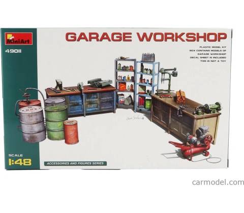 MiniArt Garage Workshop 1:48