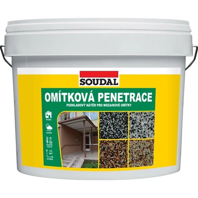 Soudal Omítková penetrace šedá 4,5 kg