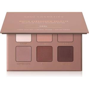 SOSU Cosmetics Matte Eyeshadow Palette палитра сенки за очи цвят Cool 6x1.3 гр