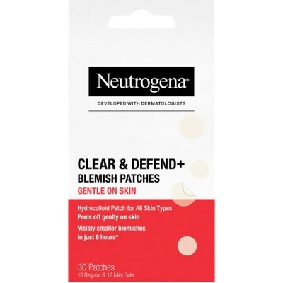NEUTROGENA Clear&Defend+ náplasti na nedokonalosti 30 ks