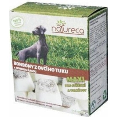 Natureca Dog Bonbóny z ovčího tuku s mořskou řasou Maxi 250 g
