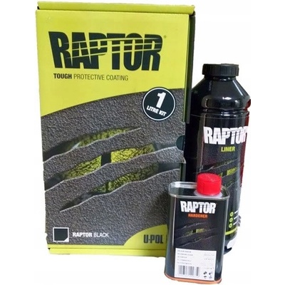 Raptor farebný tvrdý ochranný náter SET ral 1004 zlatožltá 1,05L