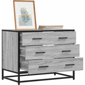 vidaXL Шкаф с чекмеджета Grey Sonoma 70x41x56 cm Инженерна дървесина (849077)