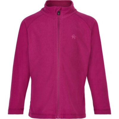Color Kids Fleece Jacket tmavo ružová
