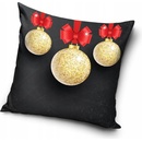 Carbotex Vianočná Black/Gold PNL231230 40 x 40 cm