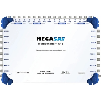 Multiprepínač Megasat 17/16 PROFI