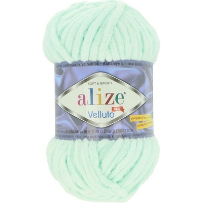 Alize Velluto 15 pastelově zelená