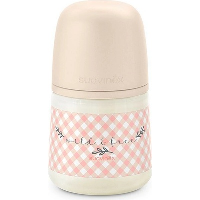 Suavinex Wild & Free fľaša dojčenská fyziologická ružová 150 ml