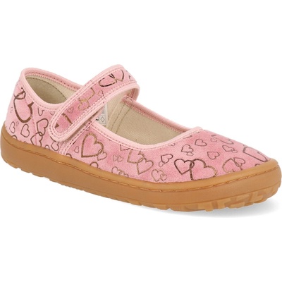 Froddo Canvas Balletty Pink/gold růžové – Sleviste.cz