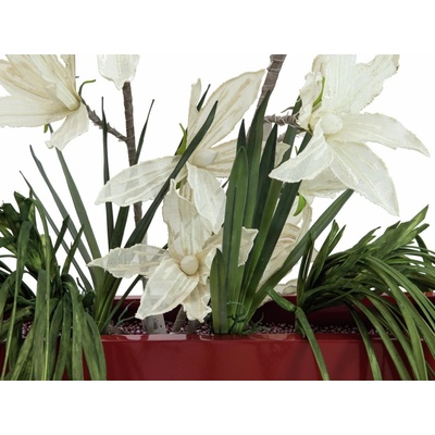 Větvička clematis, bílá, 100 cm