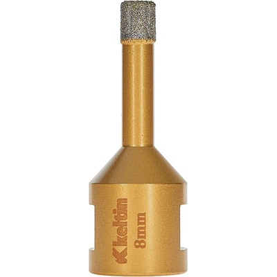 Vrták diamantový korunkový, závit M14 do uhlovej brúsky priemer 8 mm, GEKO