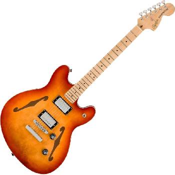 Squier Affinity Series Starcaster Deluxe MN Sienna Sunburst Джаз китара