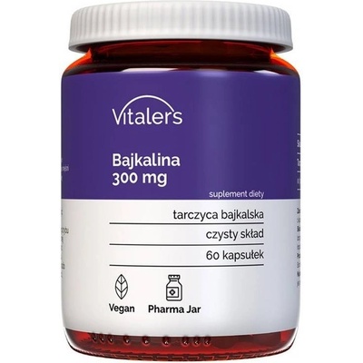 Vitaler's Шлемник Байкалски, 300 mg, 60 капсули, Vitaler's (407450 (VIT-0745) VIT)