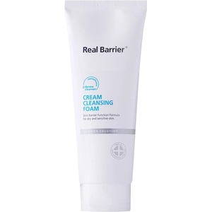 Real Barrier Cream Cleansing Foam - Кремообразна почистваща пяна за лице 120мл