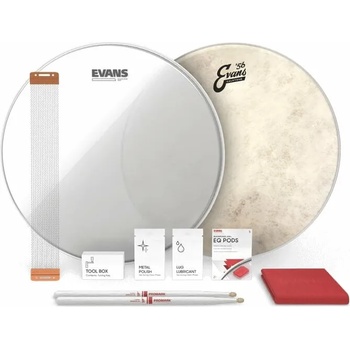 Evans Calftone Snare Tune Up Kit 14" Kожа за барабан (ESTUK-14C7-1)