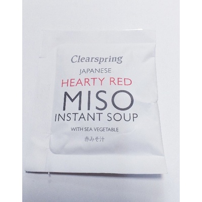 Clearspring Miso instantná polievka červená s morskými riasami 10 g