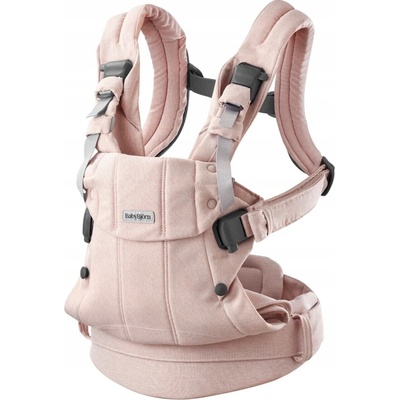 BABYBJORN nosítko Harmony, Tkané Světle růžové melanž