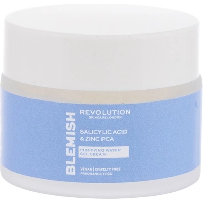 Revolution Skincare Blemish Salicylic Acid & Zinc PCA Purifying Water Gel Cream 50 ml