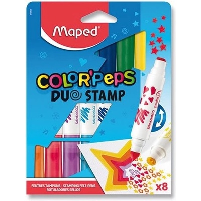 Maped Fixy Color´Peps Duo Stamp oboustranné