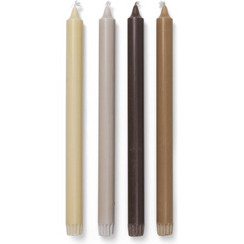 ferm LIVING Свещи Pure нюд 4 бр (1104266260)