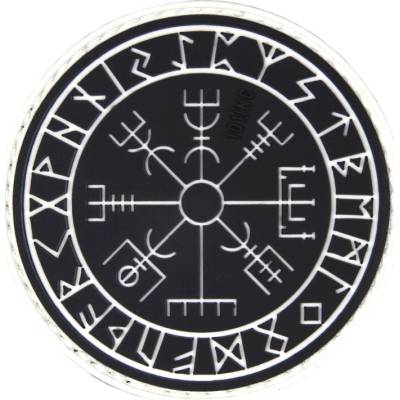 Gumová nášivka 101 Inc Protect Shield - čierna
