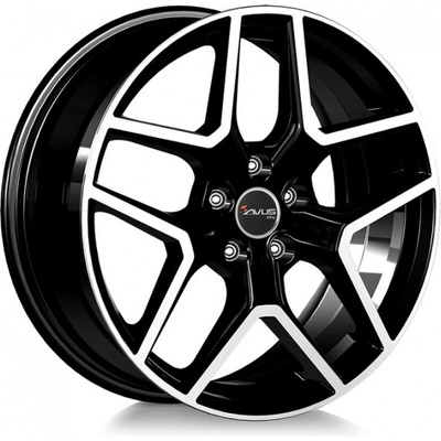 AVUS AC-519 7,5x18 5x114,3 ET40 black polished