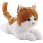  Ръждиво-бяла котка 26 см (32h-34398)