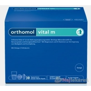 Orthomol VITAL M granulát+kapsuly+tabliety 30 denných dávok