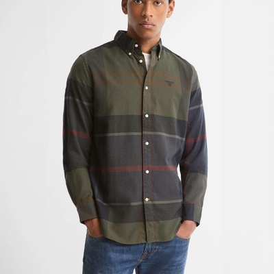 Barbour Iceloch Tailored tartanová košile ve vyštíhleném střihu Classic