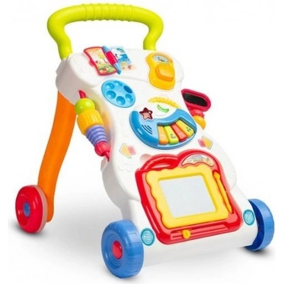 Toyz interaktivní chodítko stoleček se zvuky duhové