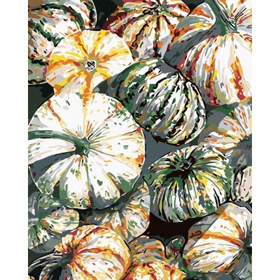 Zuty Malování Podle Čísel Dýně Alexandria Gilbert 40 x 50 Cm Plátno