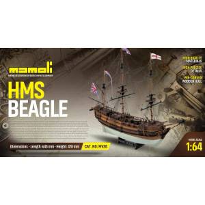 Mamoli Барк H. M. S. Beagle 1: 64 (MV20)